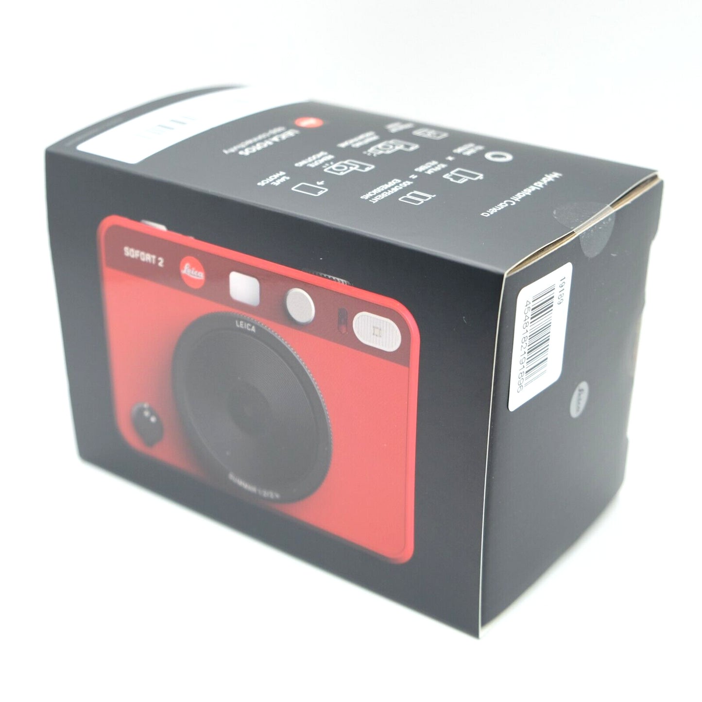 Leica Sofort 2 Red 19189 Hybrid Instant Camera Size PSL From Japan #1004