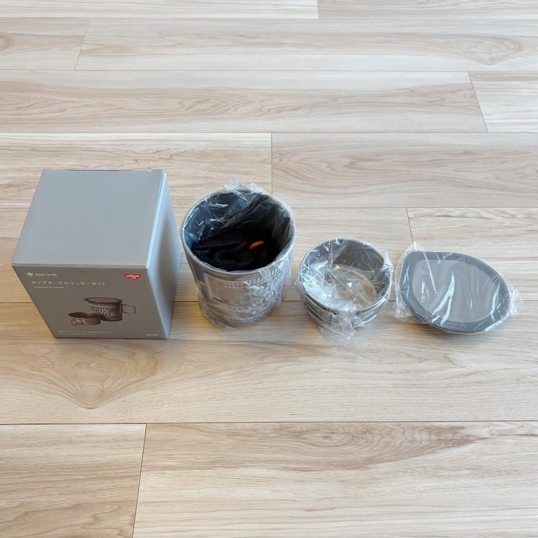 Snow peak x Nissin Cup Noodle Cooker SCS-070 Outdoor Camp Cooking Japan #23127B