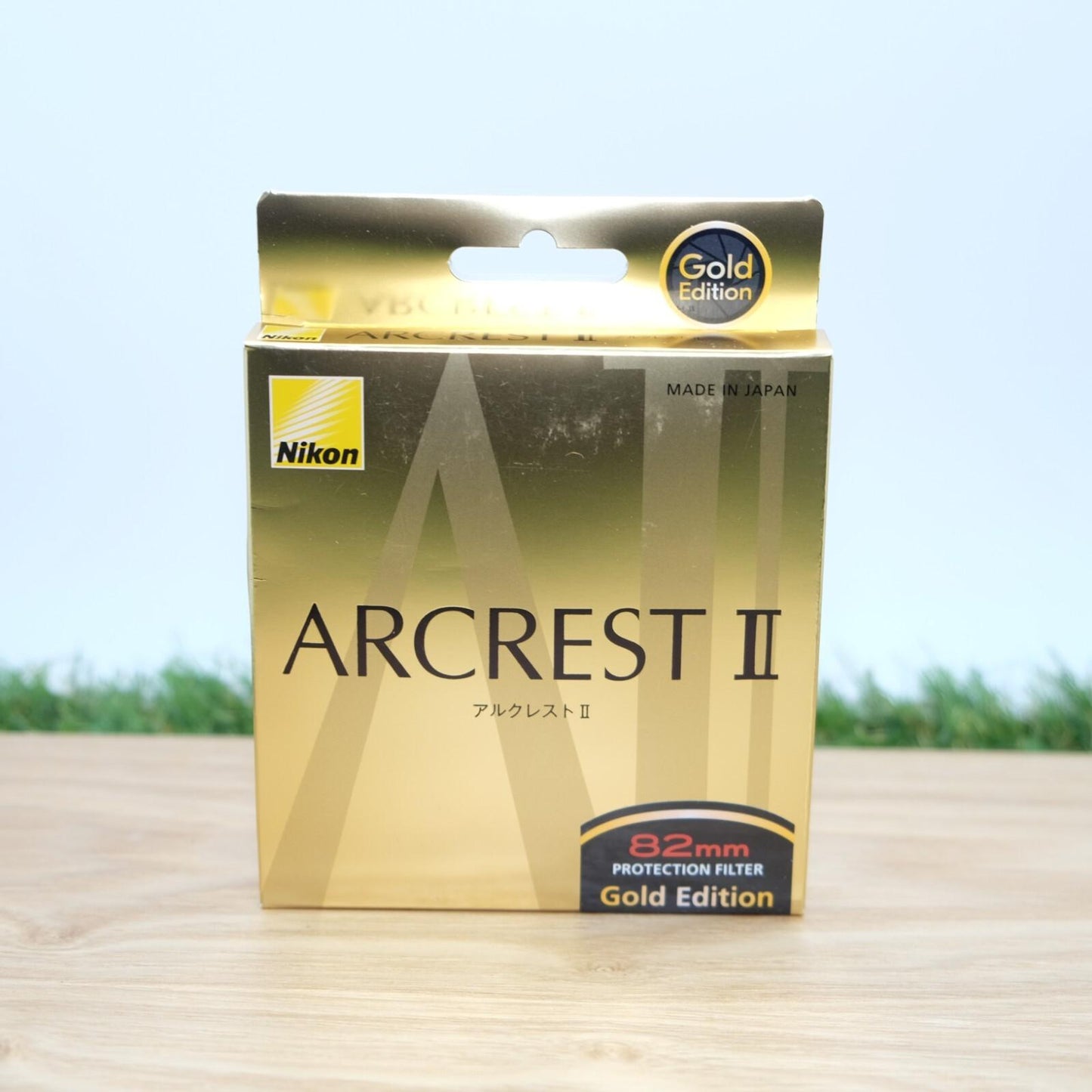 Nikon ARCREST II PROTECTION FILTER 82mm Gold F Z Mount lens filter Japan #1269