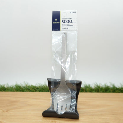 Snow Peak titanium Fork Spoon SCOO Camping Tableware Cutlery SCT-125 #2210-0007