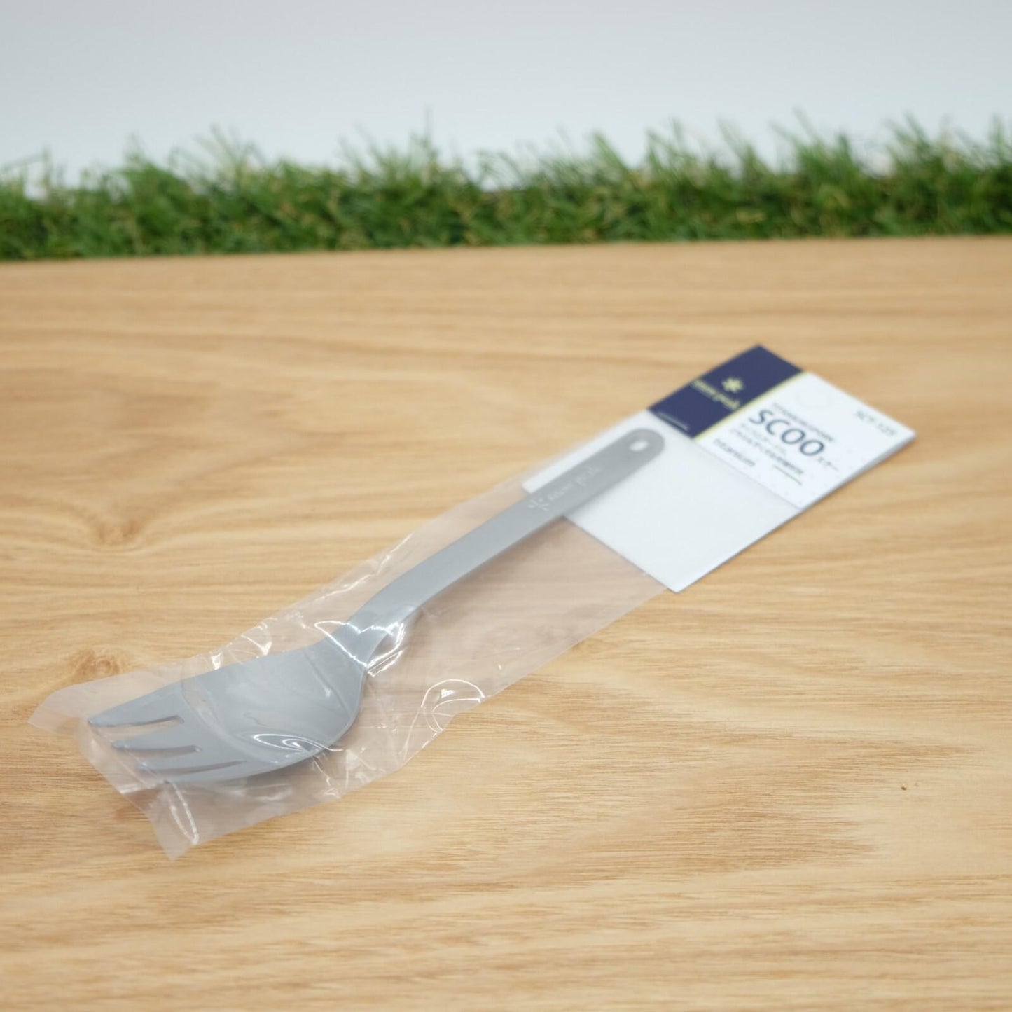 Snow Peak titanium Fork Spoon SCOO Camping Tableware Cutlery SCT-125 #2210-0007