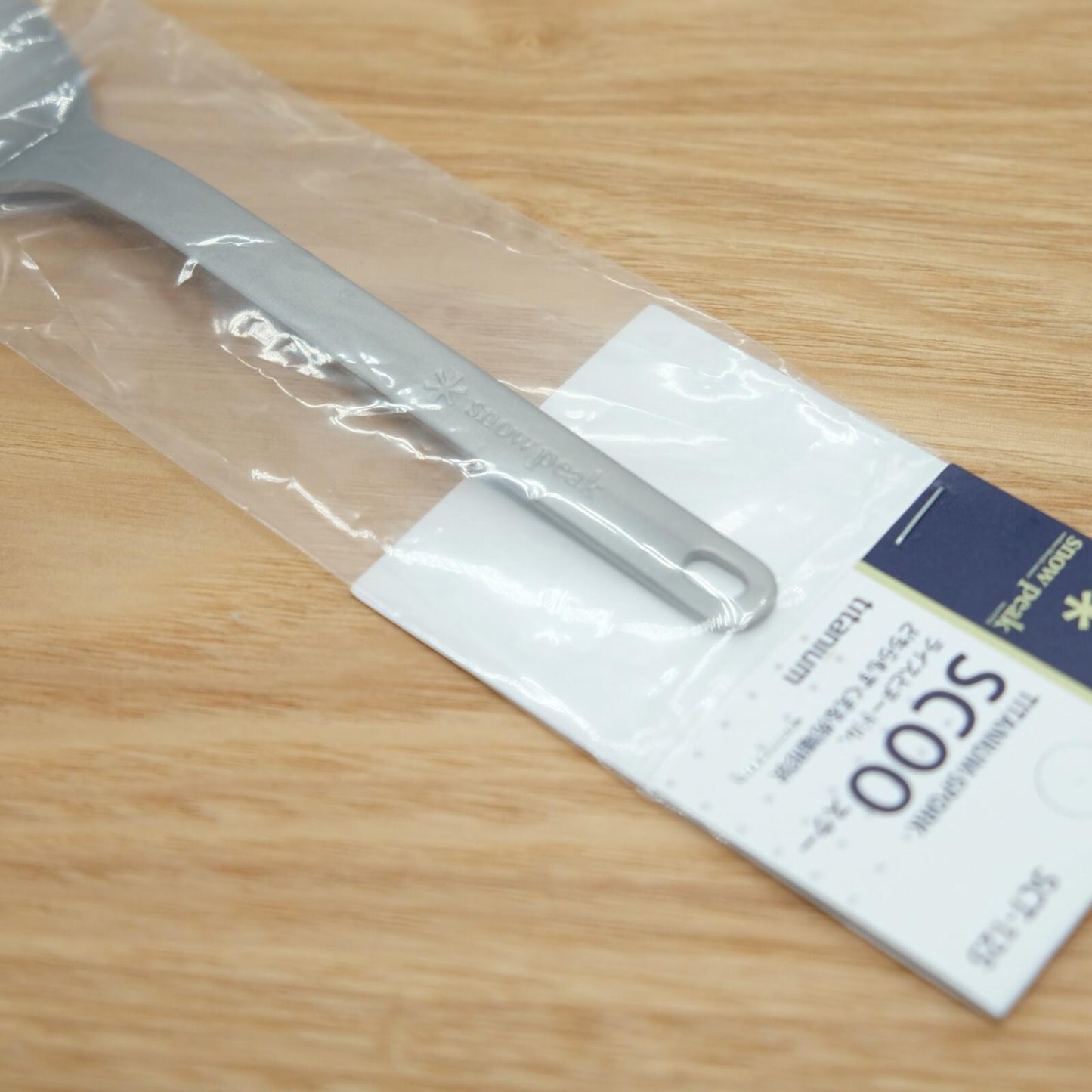 Snow Peak titanium Fork Spoon SCOO Camping Tableware Cutlery SCT-125 #2210-0007