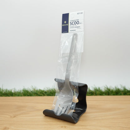 Snow Peak titanium Fork Spoon SCOO Camping Tableware Cutlery SCT-125 #2210-0007