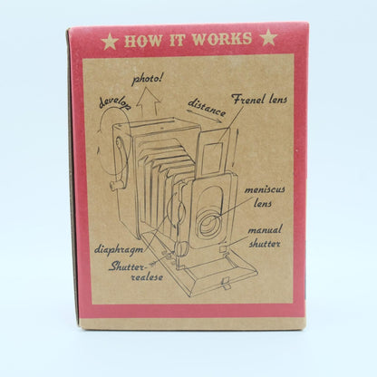 JollyLook  Instant Instax Folding Camera Made from Recycled Cardboard Japan 1012