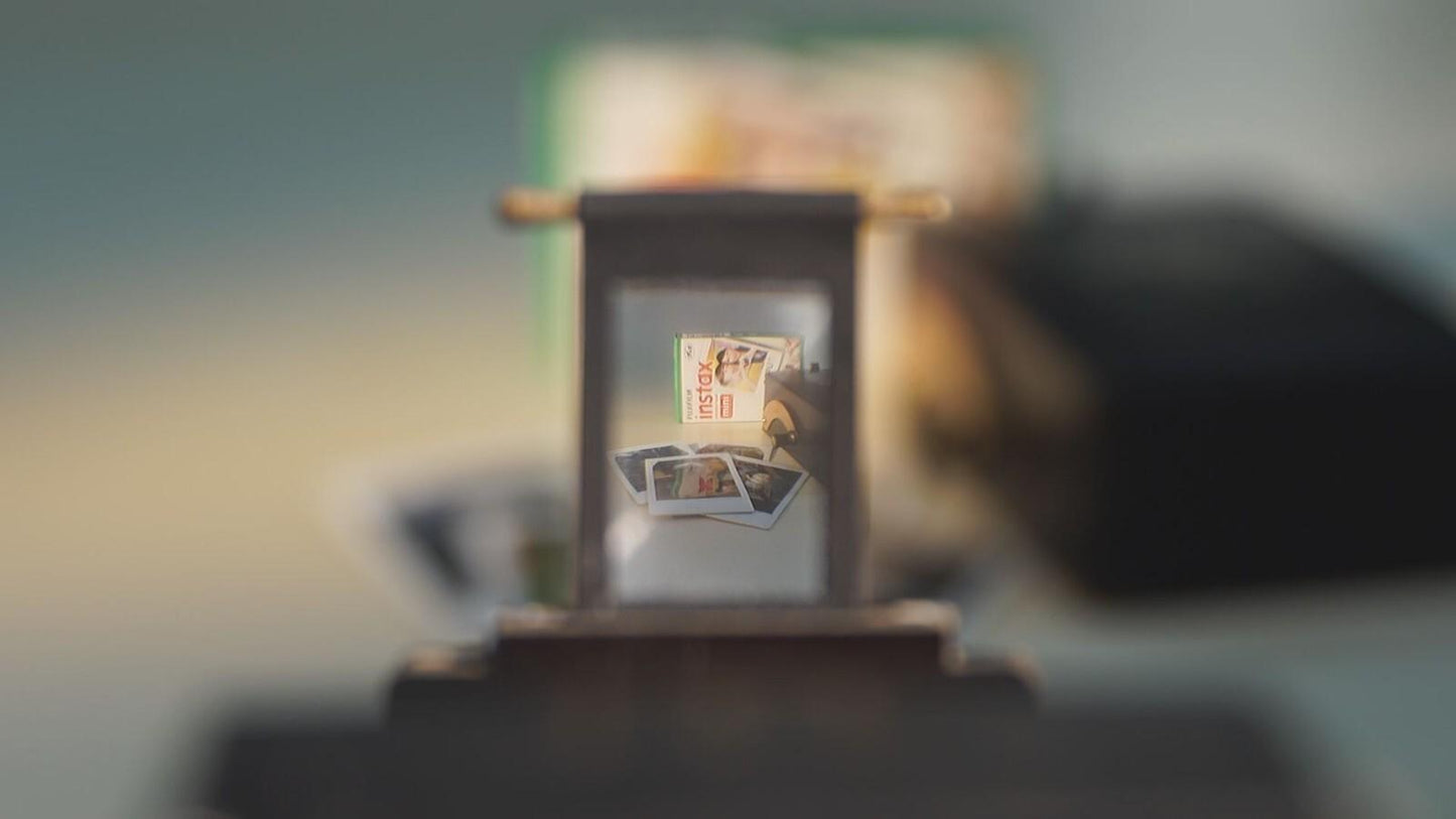 JollyLook  Instant Instax Folding Camera Made from Recycled Cardboard Japan 1012