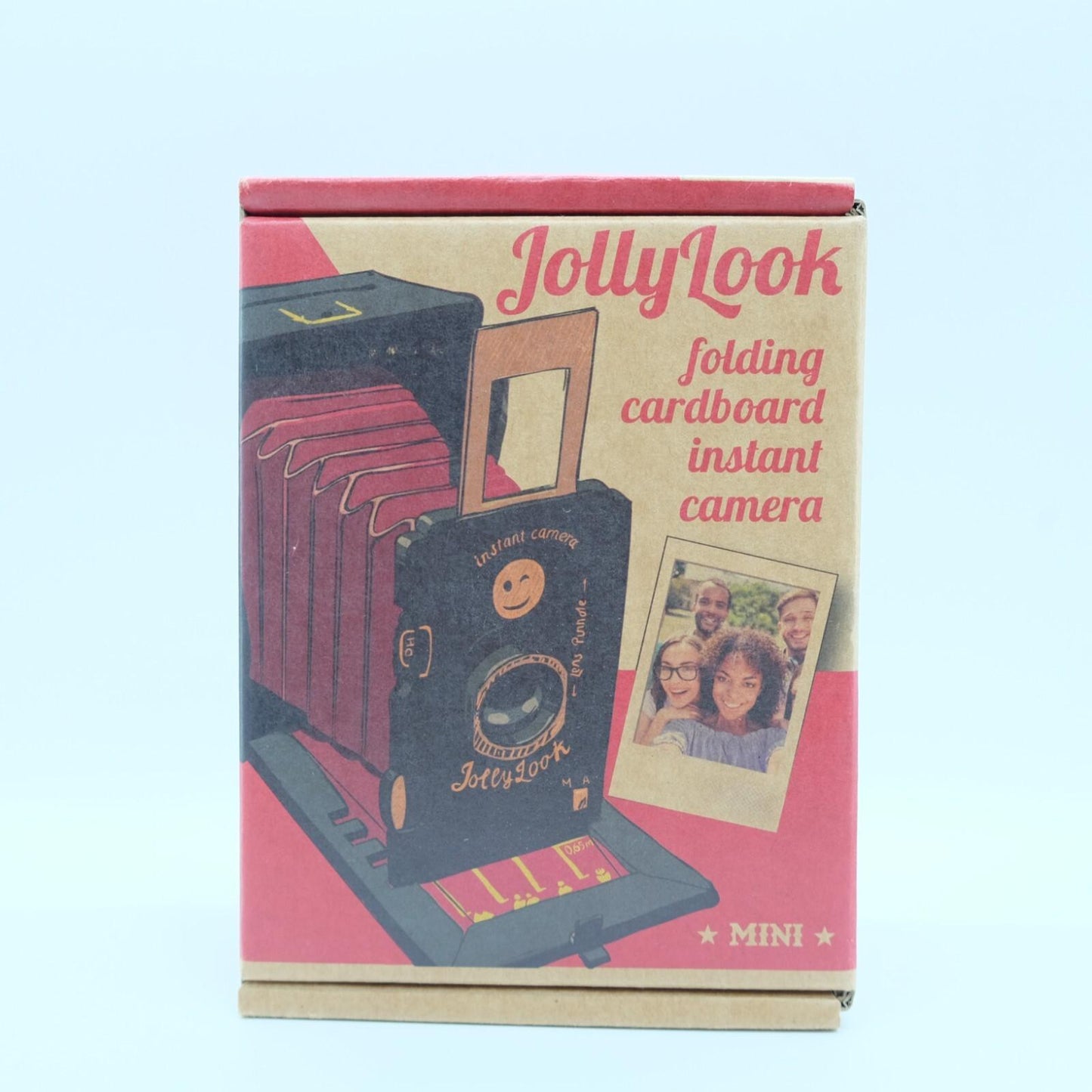 JollyLook  Instant Instax Folding Camera Made from Recycled Cardboard Japan 1012