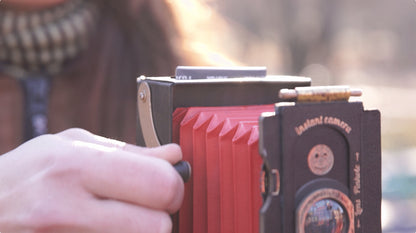 JollyLook  Instant Instax Folding Camera Made from Recycled Cardboard Japan 1012