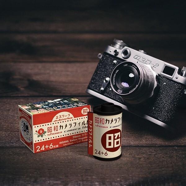 Escura Showa Camera Film 24 + 6EX color film 30 shots ISO 400 Set of 3 Japan