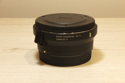 [Mint] Sigma Mount Converter MC-11  [Lens: Canon EF Body: Sony E] Japan #23051