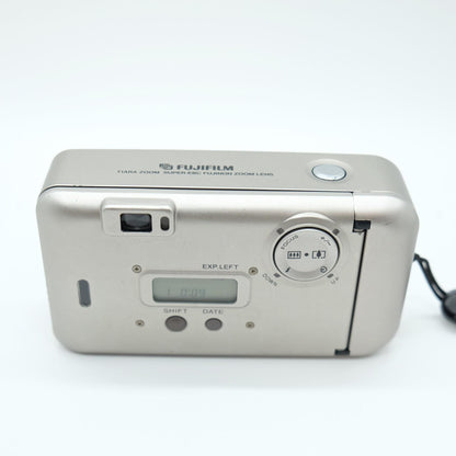 Fujifilm Cardia Mini Tiara Zoom 35mm Film Camera Japan [Near Mint] #23166