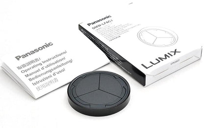 Panasonic DMW-LFAC1 Automatic Lens Cap for Lumix DMC-LX100 Black Japan #1038B