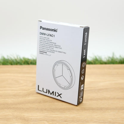 Panasonic DMW-LFAC1 Automatic Lens Cap for Lumix DMC-LX100 Black Japan #1038B