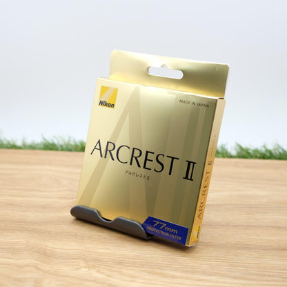 Nikon lens filter ARCREST II PROTECTION FILTER 77mm F Z Mount Clear Japan #1082B
