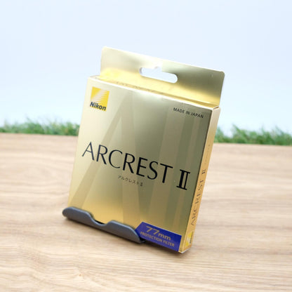 Nikon lens filter ARCREST II PROTECTION FILTER 77mm F Z Mount Clear Japan #1082B