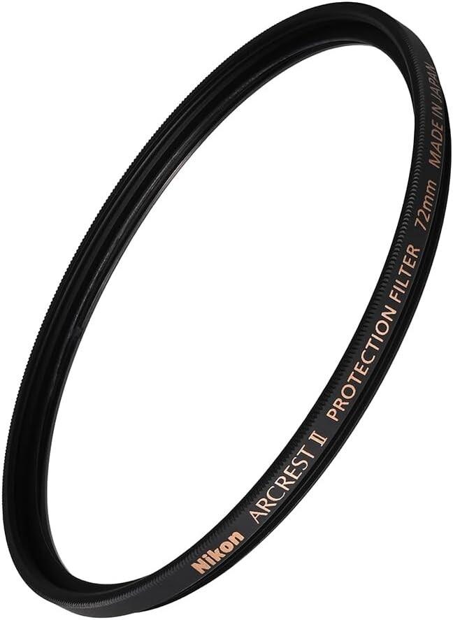 Nikon lens filter ARCREST II PROTECTION FILTER 72mm F Z Mount Clear Japan #1083