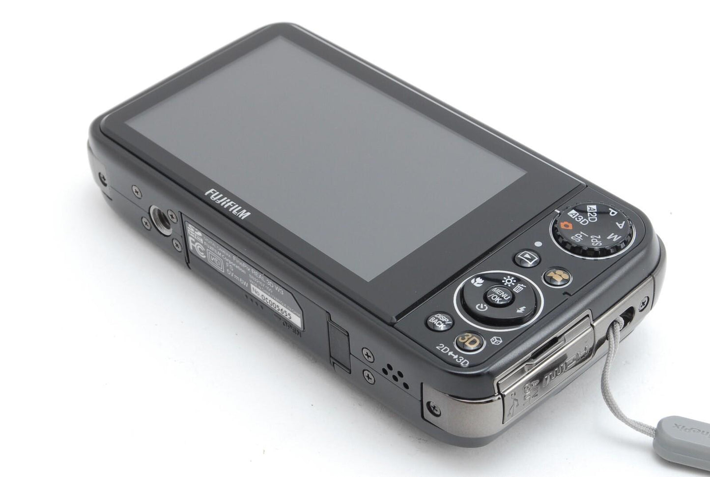 [Mint] Fujifilm FinePix Real 3D W3 10.0MP Digital Camera Black W/ Box #1094A