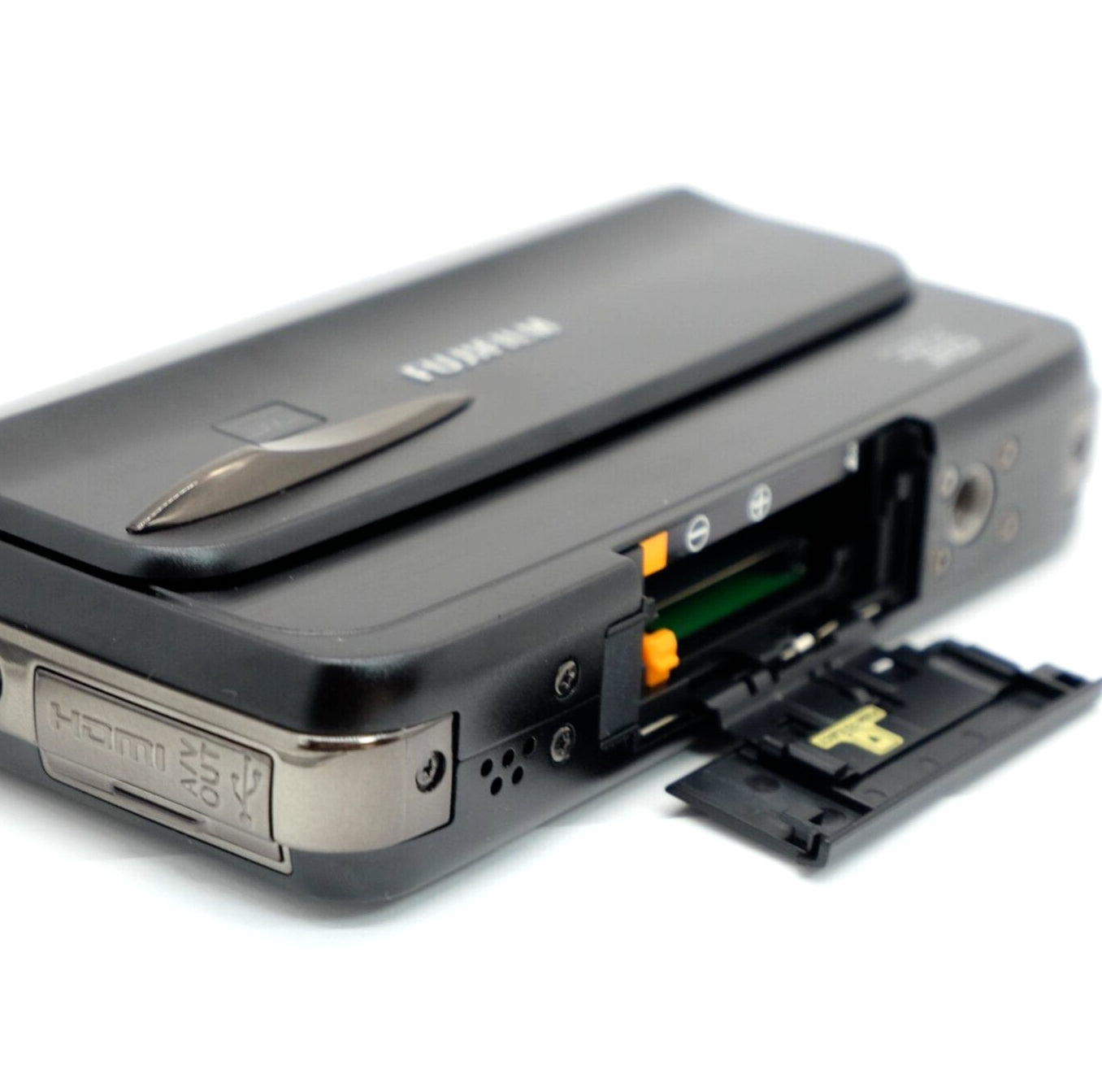 Fujifilm FinePix Real 3D W3 & V1 10.0MP Camera Black W/ Box Japan [Mint] #1140A