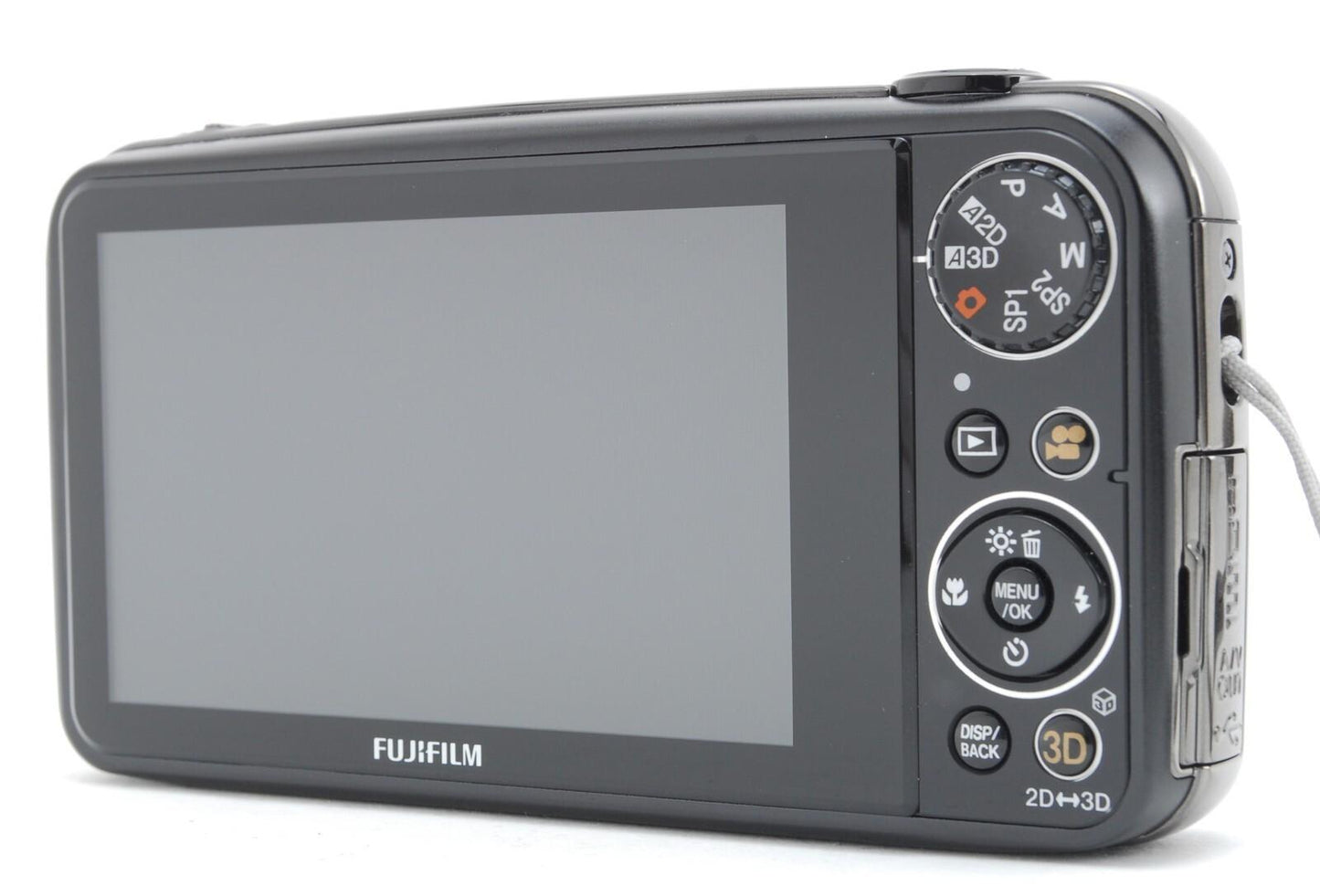 Fujifilm FinePix Real 3D W3 & V1 10.0MP Camera Black W/ Box Japan [Mint] #1140A