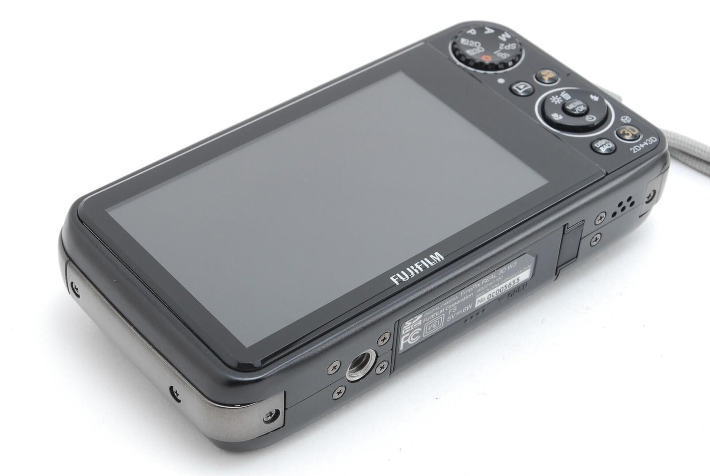 Fujifilm FinePix Real 3D W3 & V1 10.0MP Camera Black W/ Box Japan [Mint] #1140A