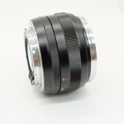 [N Mint] Carl Zeiss Planar T* 50mm F/1.4 ZE Lens for Canon EF W/ Hood Japan 1136