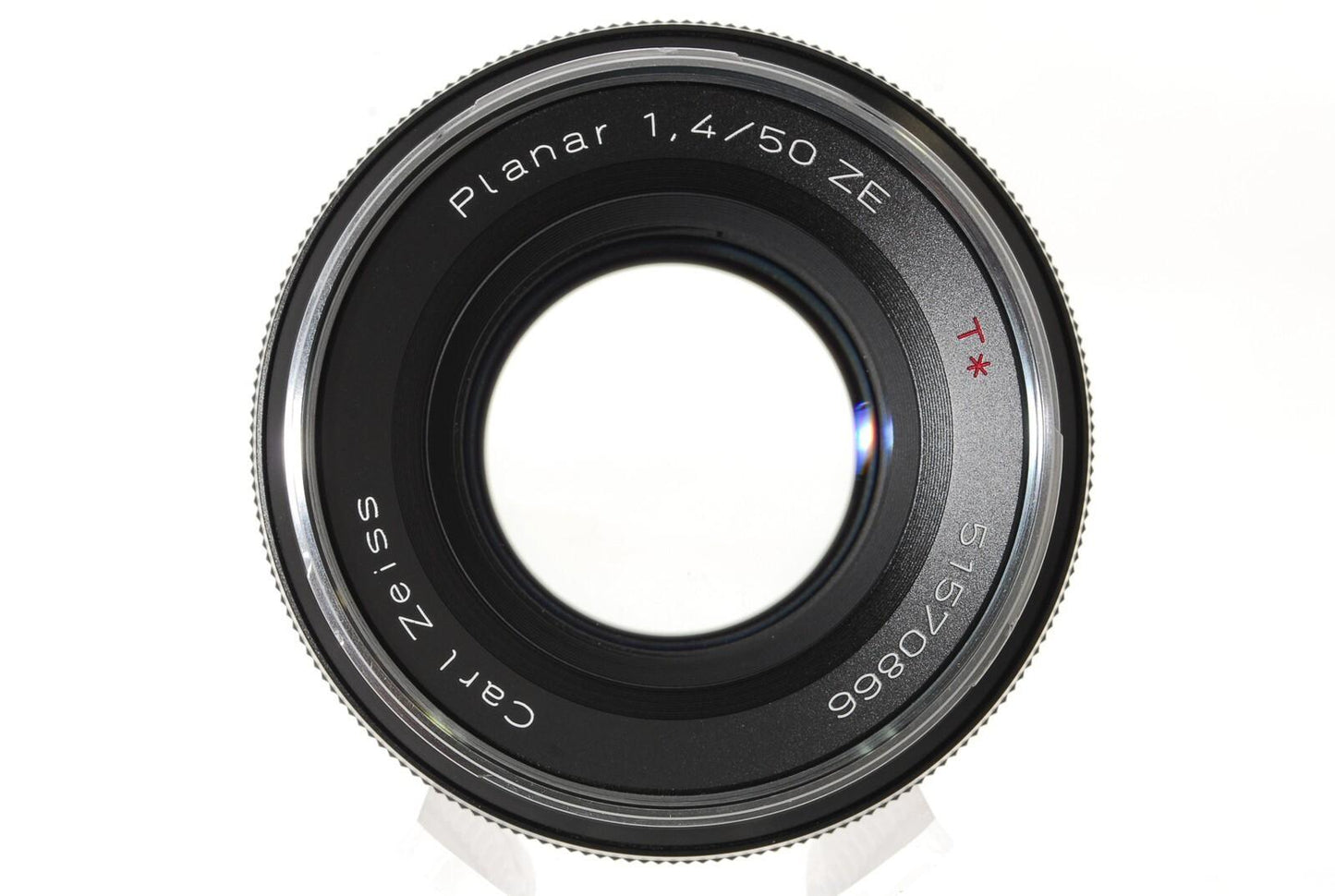 [N Mint] Carl Zeiss Planar T* 50mm F/1.4 ZE Lens for Canon EF W/ Hood Japan 1136