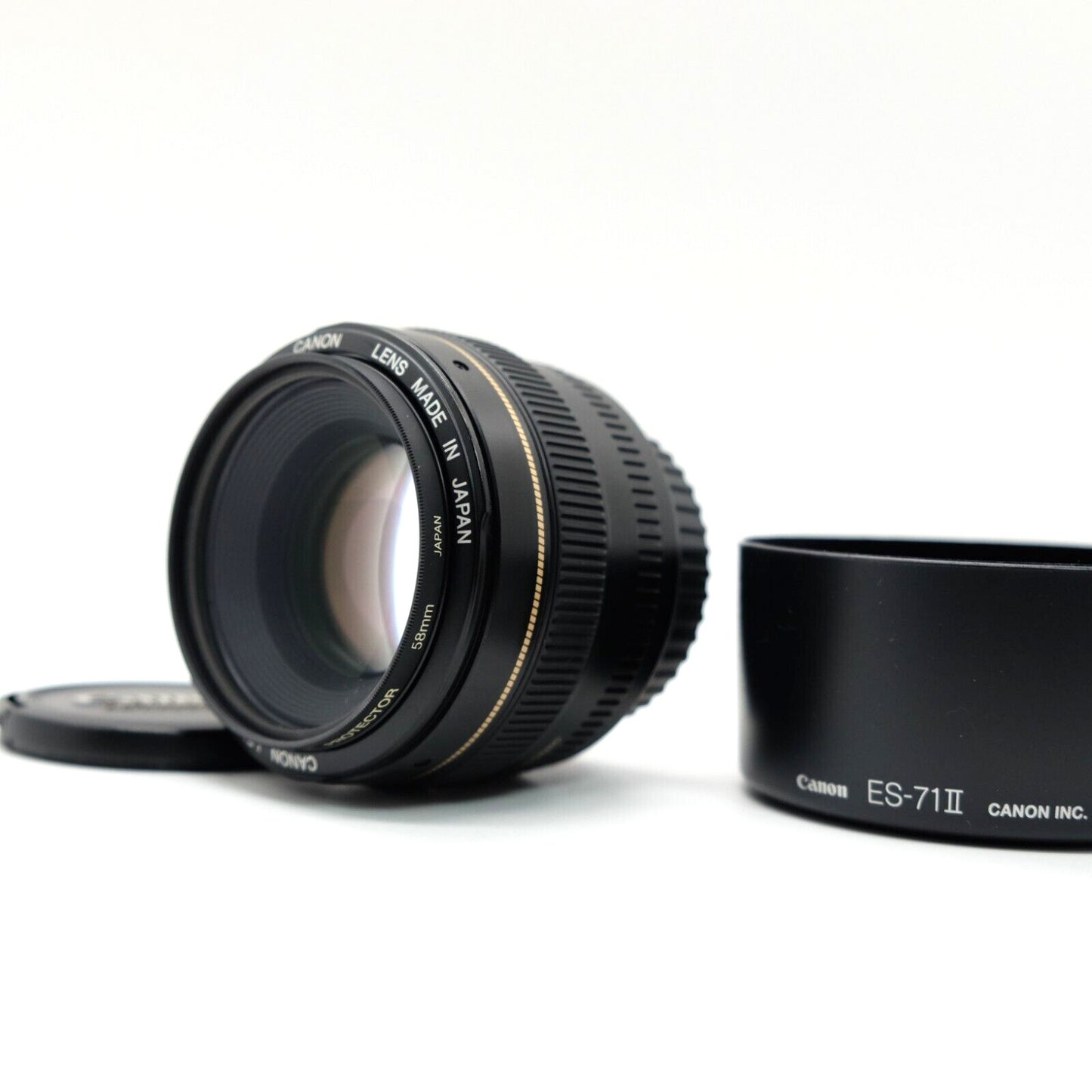 [Mint] Canon EF 50mm F/1.4 USM Standard Prime Lens Black W/ Box Japan #1030