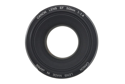 [Mint] Canon EF 50mm F/1.4 USM Standard Prime Lens Black W/ Box Japan #1030