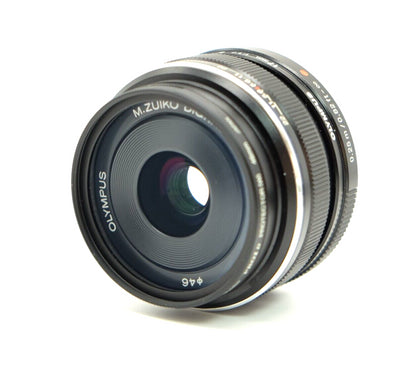 [Mint] Olympus M.ZUIKO DIGITAL 17mm F1.8 Lens AF MSC Lens Black Hood Japan #1173