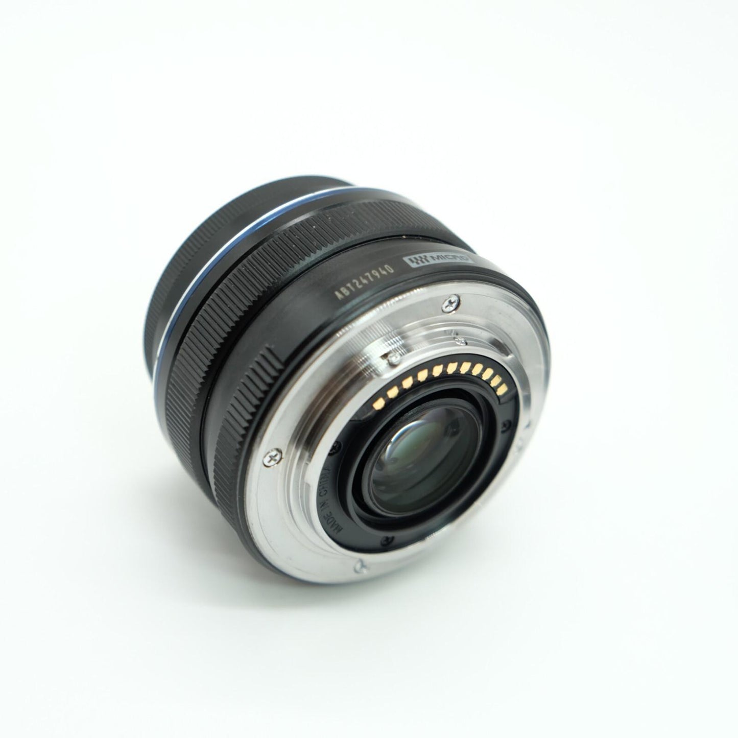 [Mint] Olympus M.ZUIKO DIGITAL 17mm F1.8 Lens AF MSC Lens Black Hood Japan #1173