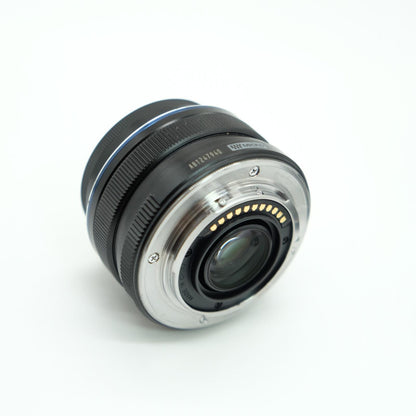 [Mint] Olympus M.ZUIKO DIGITAL 17mm F1.8 Lens AF MSC Lens Black Hood Japan #1173