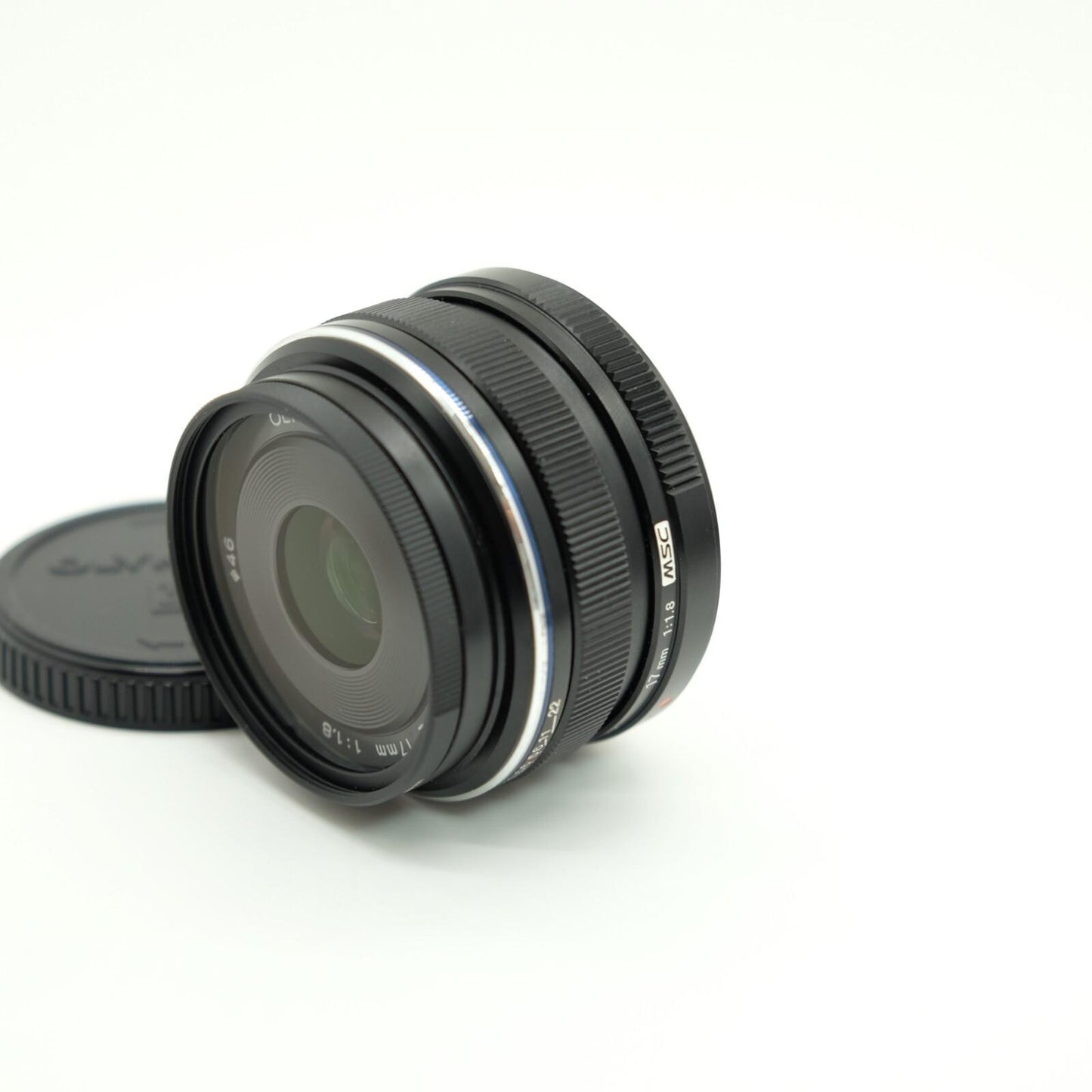 [Mint] Olympus M.ZUIKO DIGITAL 17mm F1.8 Lens AF MSC Lens Black Hood Japan #1173