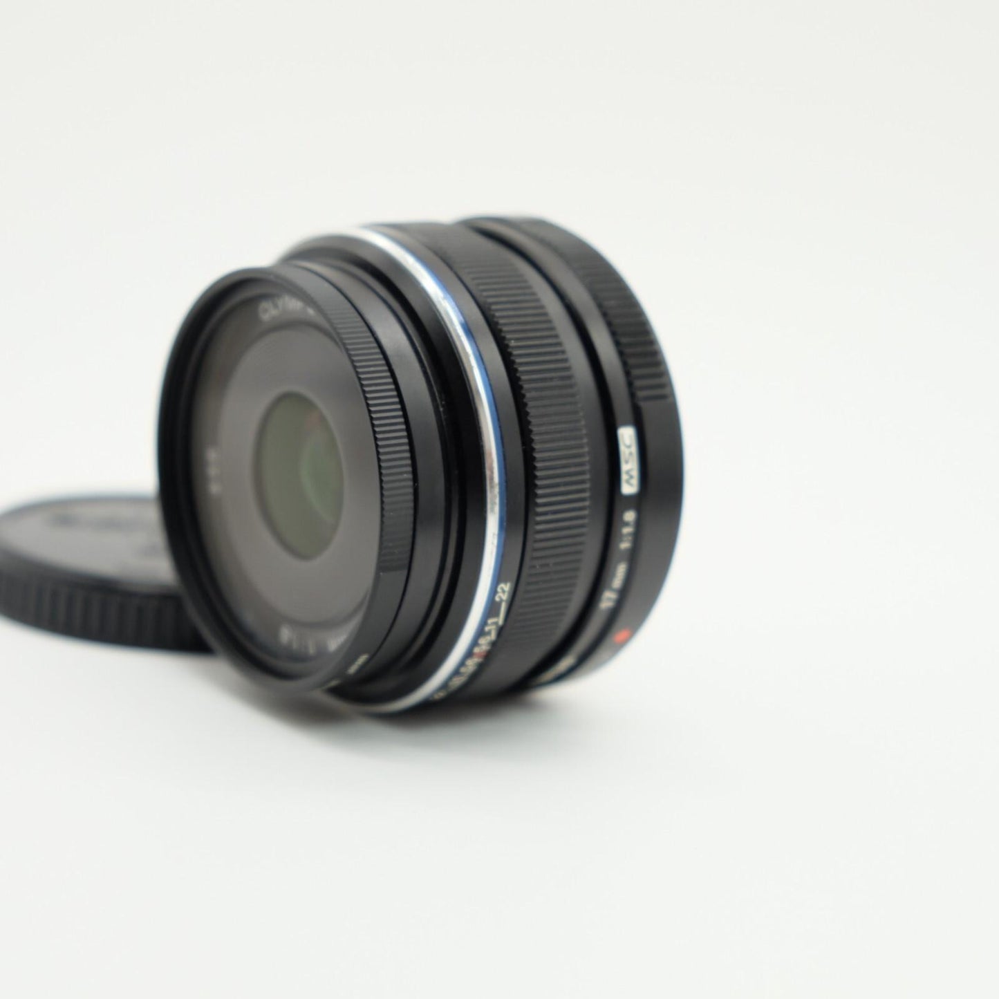 [Mint] Olympus M.ZUIKO DIGITAL 17mm F1.8 Lens AF MSC Lens Black Hood Japan #1173