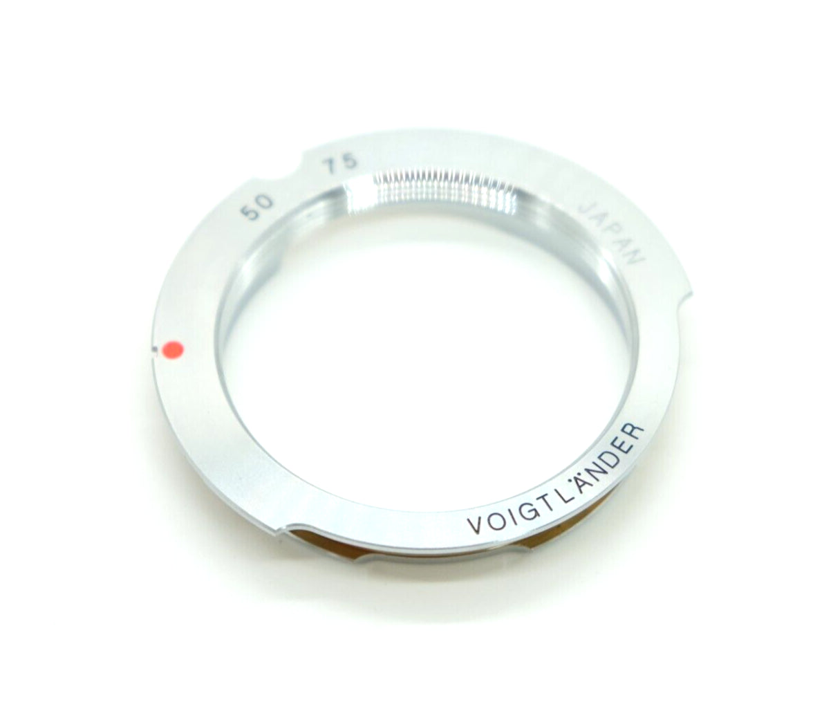 Voigtlander M-Bayonet Adapter Ring 50 75 mm Leica L / M Japan [Near Mint]  #1172