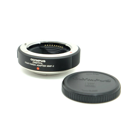 [Mint] Olympus MMF-2 Four Thirds Mount Micro Adapter 4/3 Body Black Japan #23091