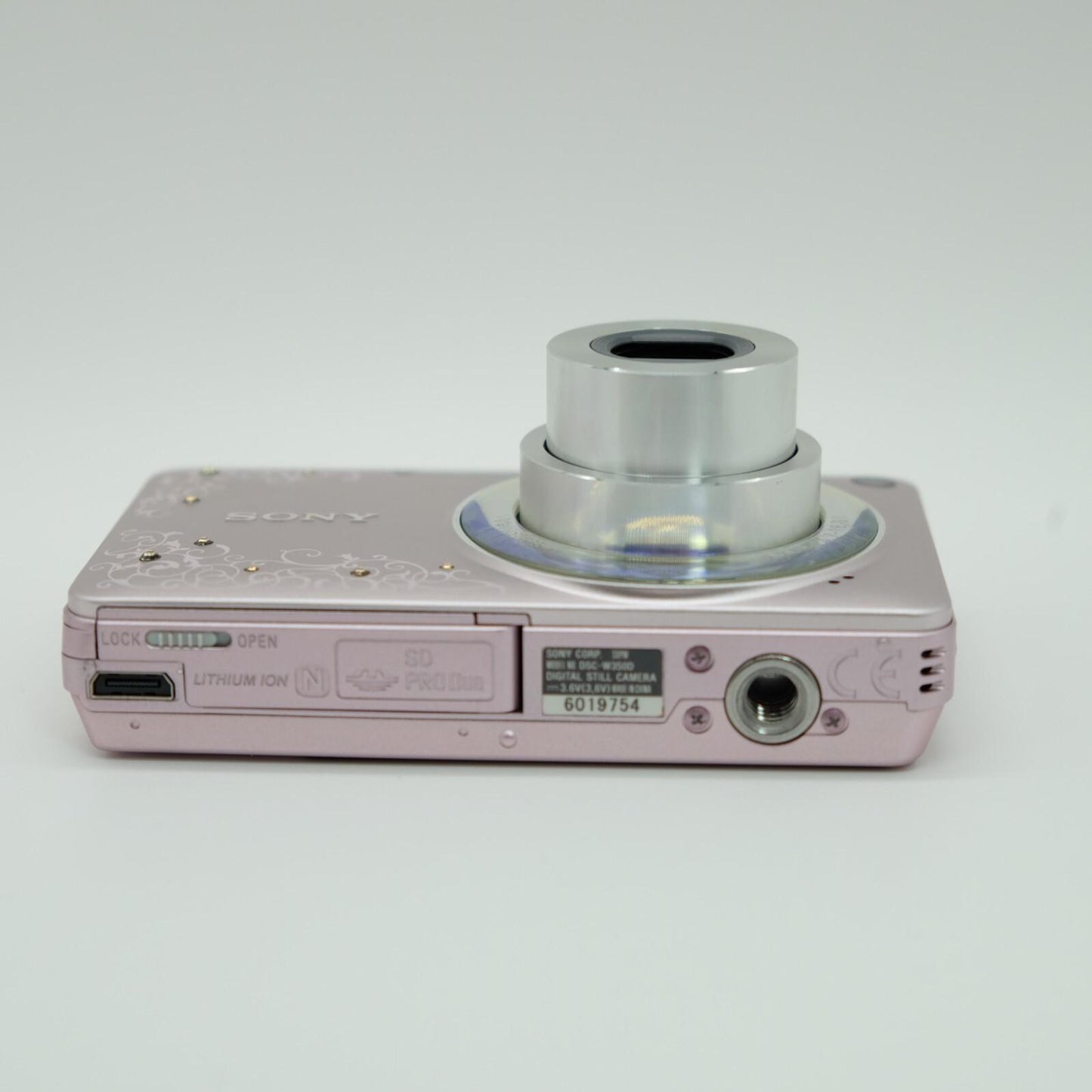 SONY Cyber Shot DSC-W350D Digital camera Jewel Pink w/ Box [N Mint]  Japan #1059