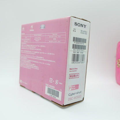 SONY Cyber Shot DSC-W350D Digital camera Jewel Pink w/ Box [N Mint]  Japan #1059