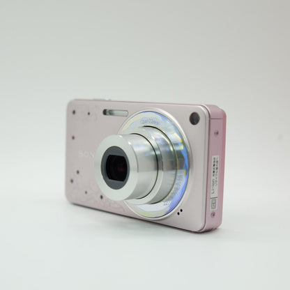 SONY Cyber Shot DSC-W350D Digital camera Jewel Pink w/ Box [N Mint]  Japan #1059