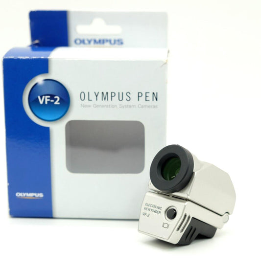 [Mint] Olympus VF-2 Electronic View Finder for SRL Camera Silver Japan #1190
