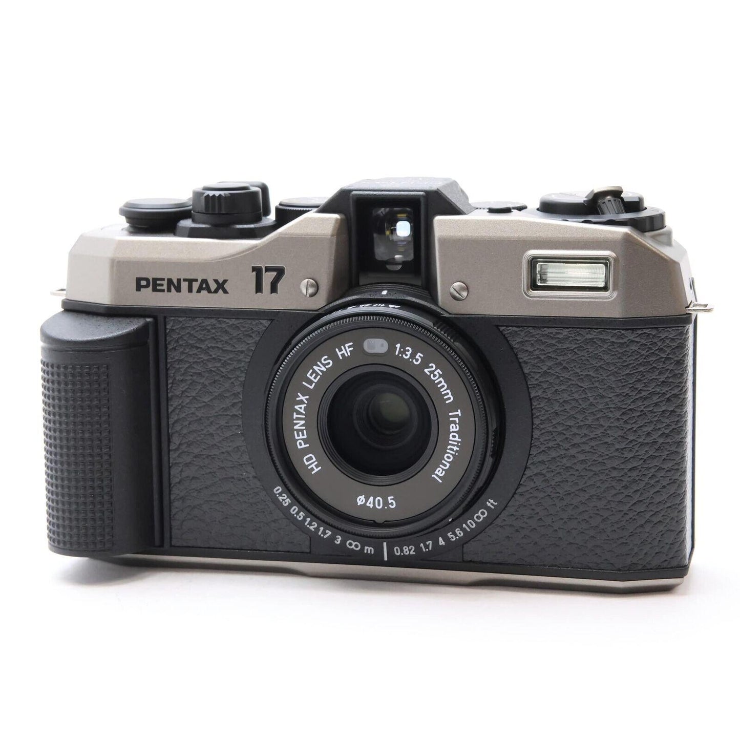PENTAX 17 Half-Frame 35mm Film Camera Dark Silver W/ Box Japan [New] #1159