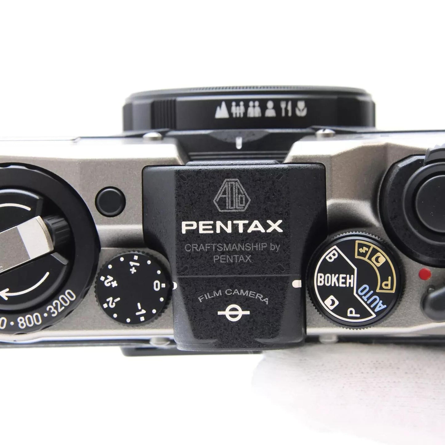 PENTAX 17 Half-Frame 35mm Film Camera Dark Silver W/ Box Japan [New] #1159