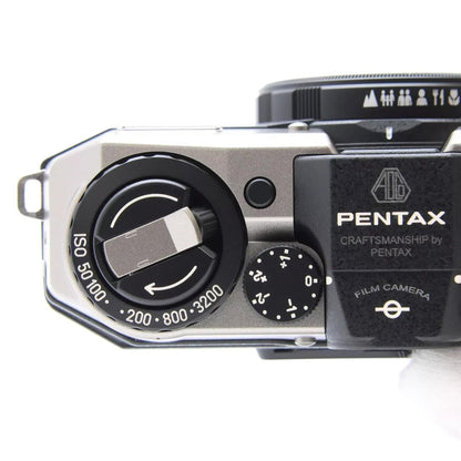 PENTAX 17 Half-Frame 35mm Film Camera Dark Silver W/ Box Japan [New] #1159