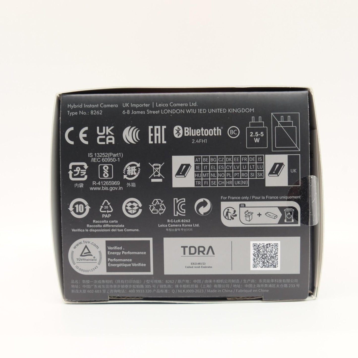 Leica Sofort 2 Red 19189 Hybrid Instant Camera Size PSL From Japan #1004