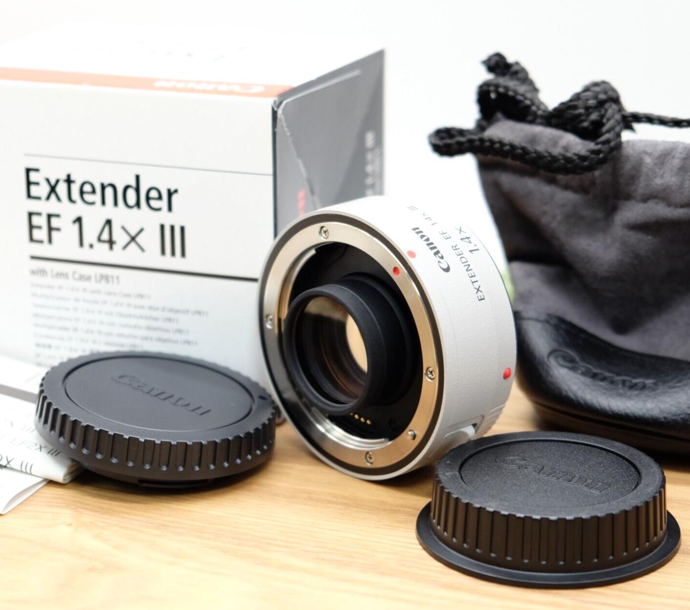 Canon EXTENDER EF 1.4X III AF Teleconverter for EF Mount W/ Box [Mint] #1019A