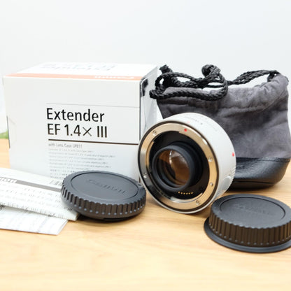 Canon EXTENDER EF 1.4X III AF Teleconverter for EF Mount W/ Box [Mint] #1019A