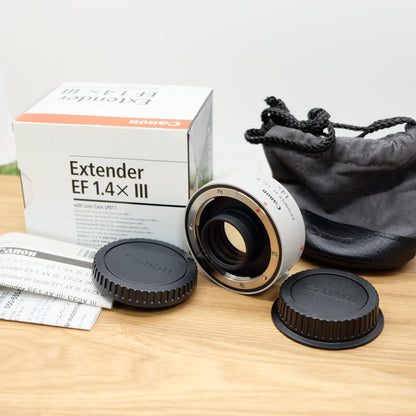 Canon EXTENDER EF 1.4X III AF Teleconverter for EF Mount W/ Box [Mint] #1019A