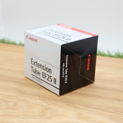 Canon エクステンションチューブ EF25 II EF EOS用 ブラック 箱付き 日本製 [トップミント] #1198 