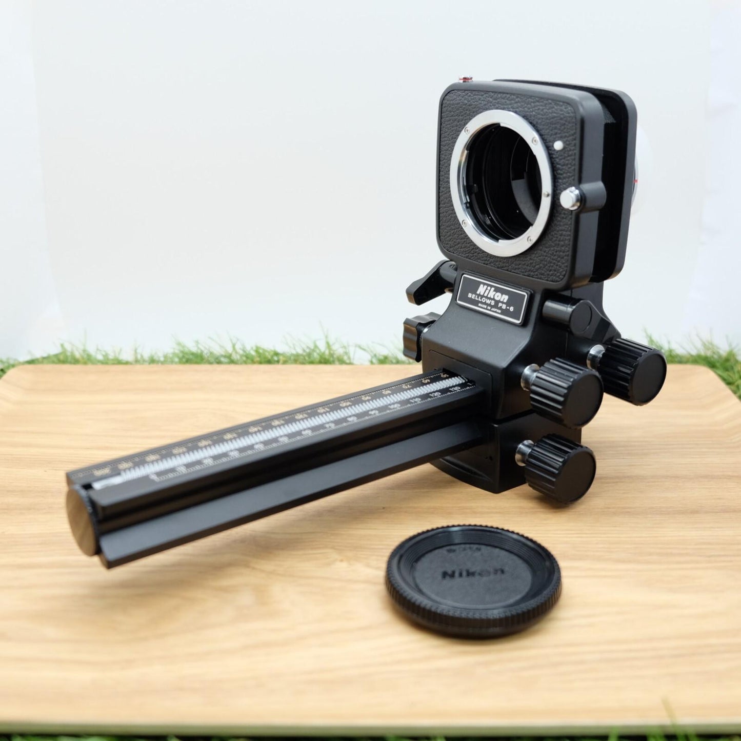 Nikon PB-6 Bellows Focusing Attachment Black W/ Box Japan [Top Mint] #1112A