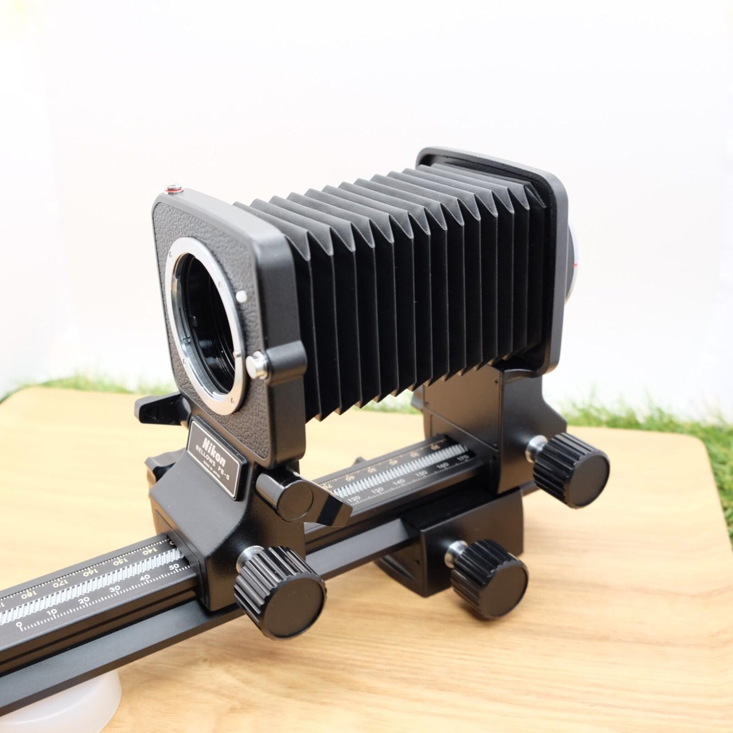 Nikon PB-6 Bellows Focusing Attachment Black W/ Box Japan [Top Mint] #1112A