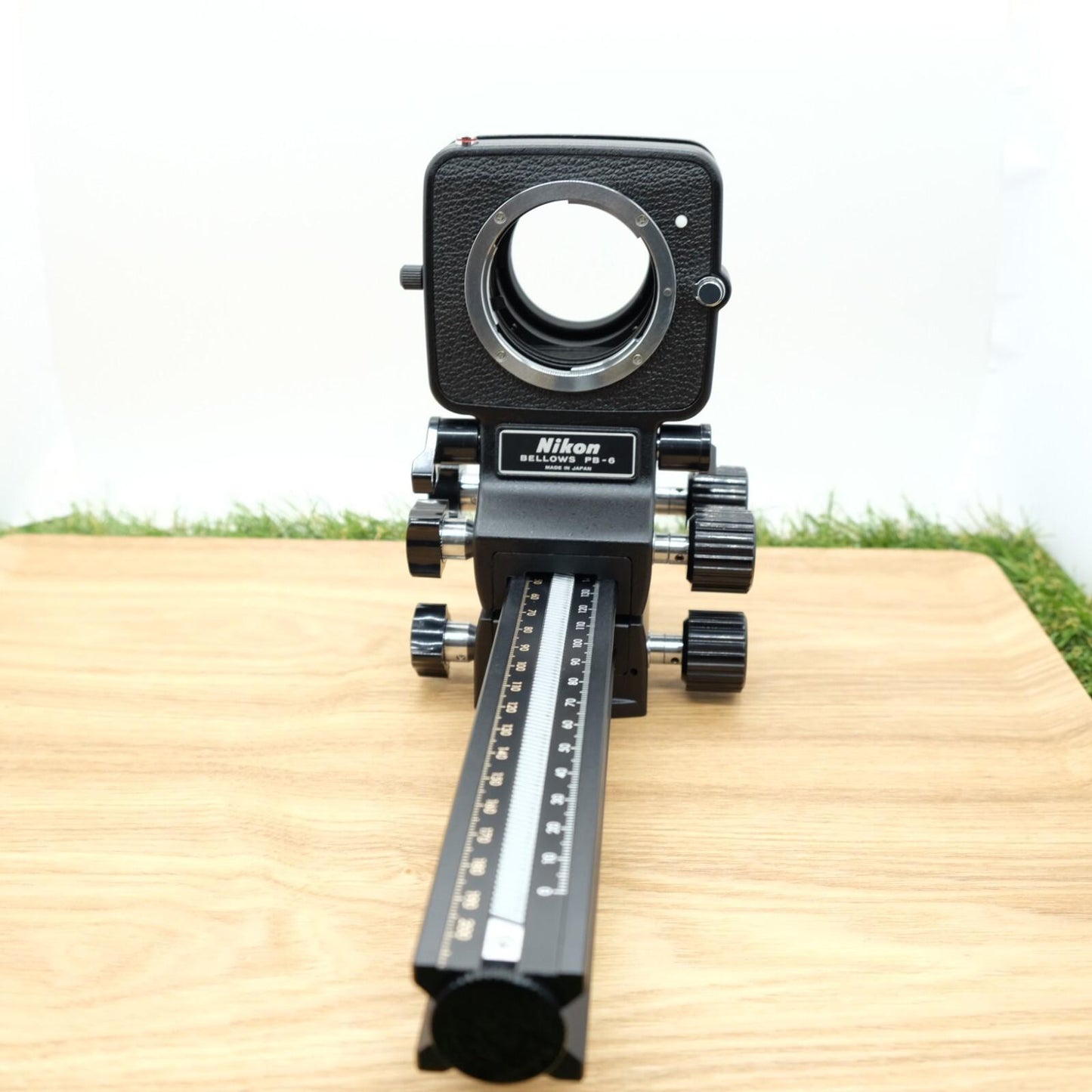 Nikon PB-6 Bellows Focusing Attachment Black W/ Box Japan [Top Mint] #1112A