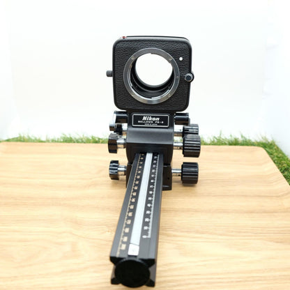 Nikon PB-6 Bellows Focusing Attachment Black W/ Box Japan [Top Mint] #1112A